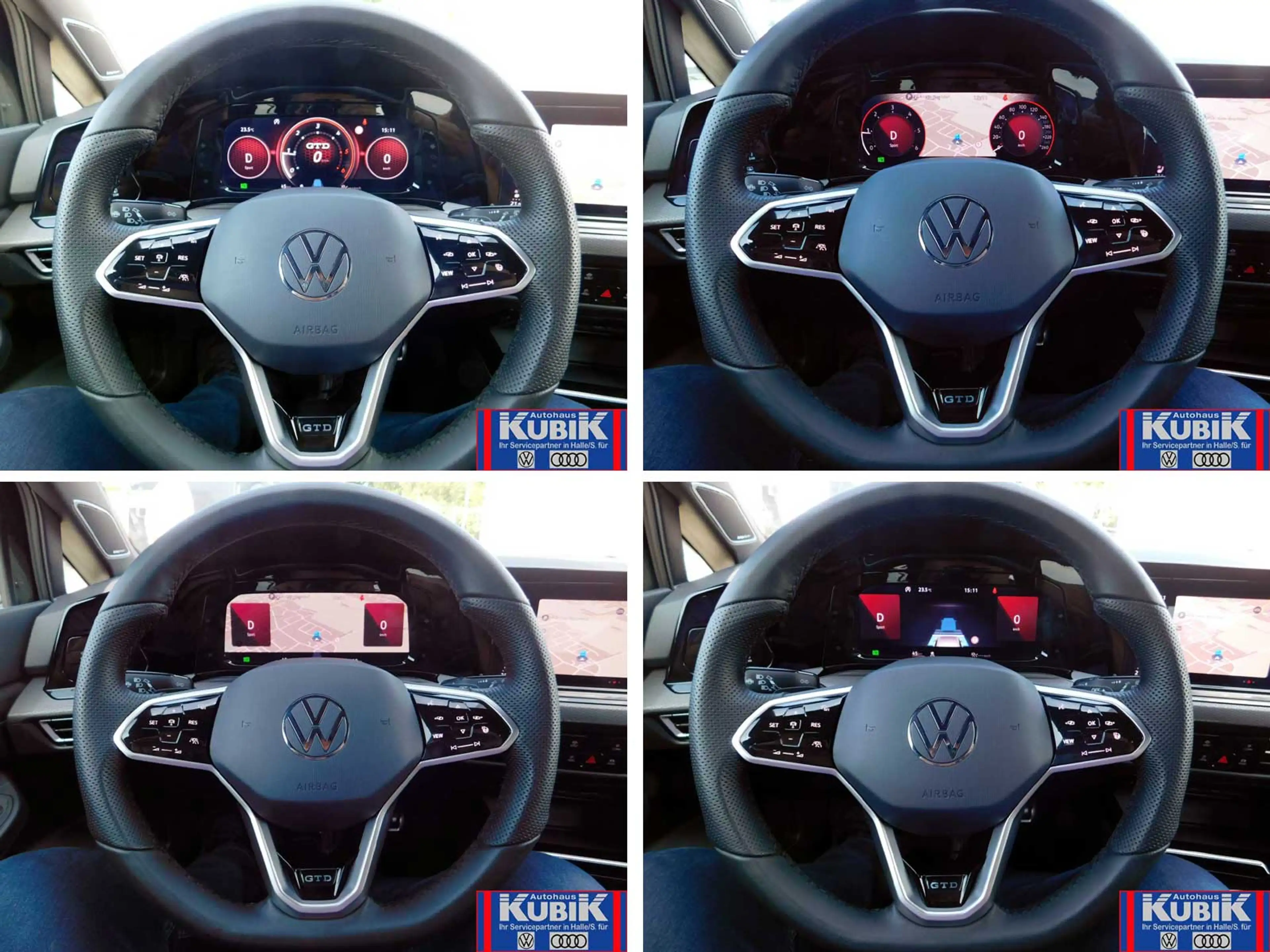 Volkswagen Golf GTD 2,0 TDI Black Style DSG+IQ. Light+Memory+Harman Kar — photo 7