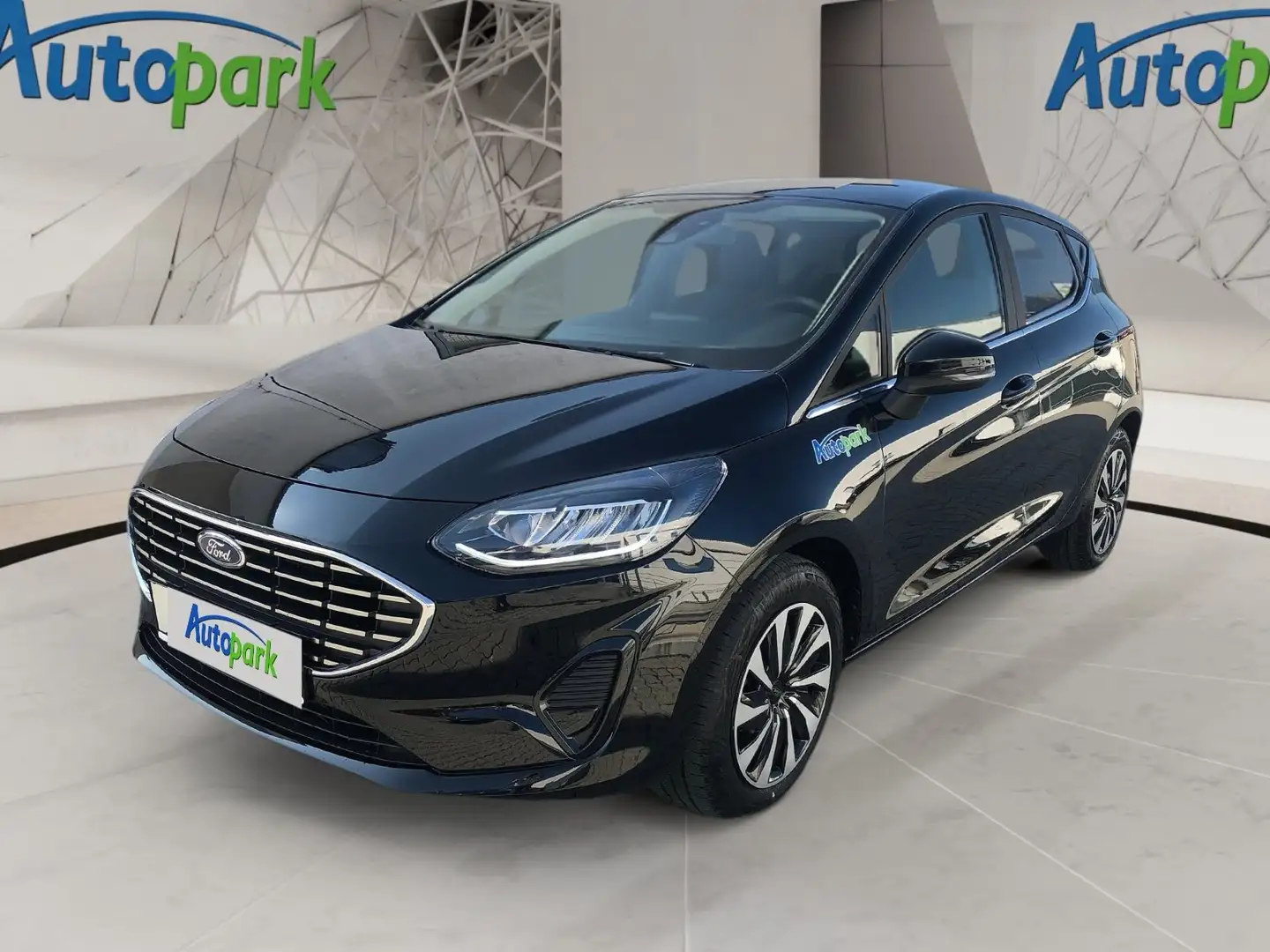 Ford Fiesta Titanium 1,0 Noir - 1