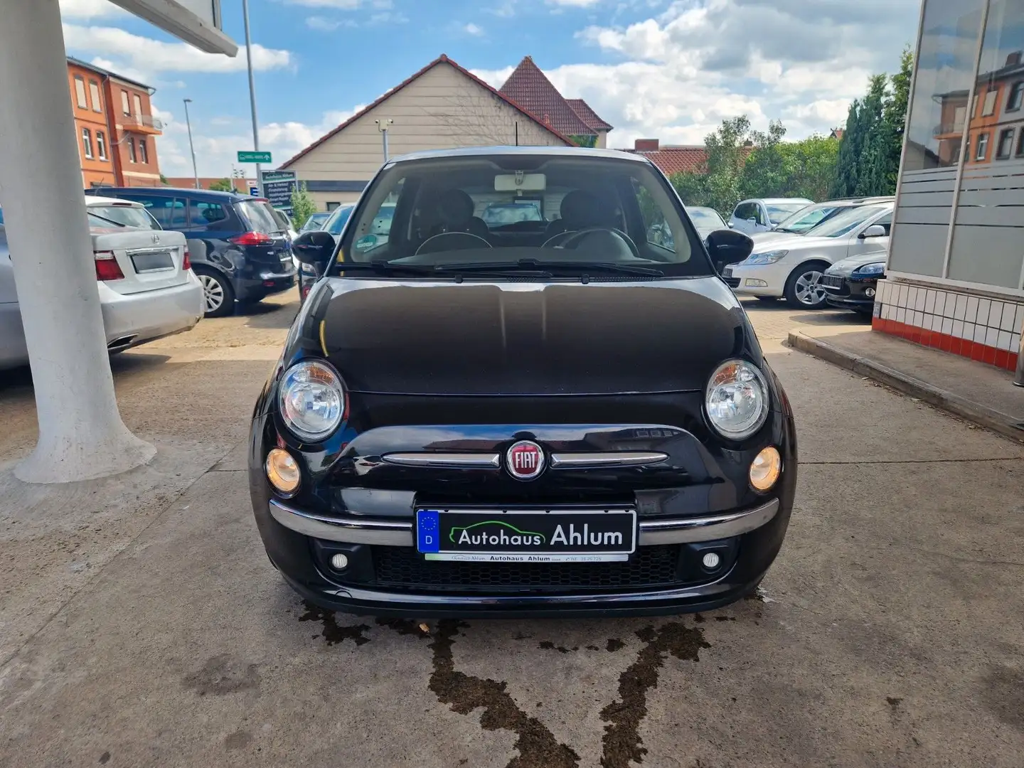 Fiat 500 Panorama Navi Klima PDC MFL LM-Felgen Schwarz - 2