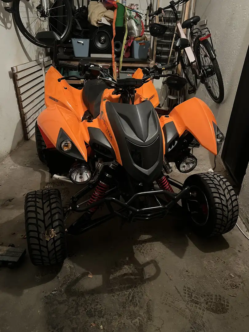 Adly Hurricane 450 LOF Zulassung 45ps Orange - 2