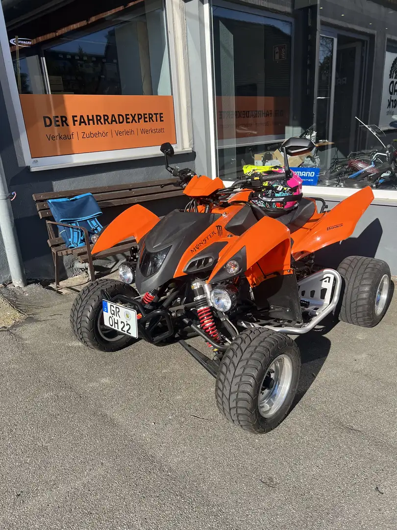 Adly Hurricane 450 LOF Zulassung 45ps Orange - 1