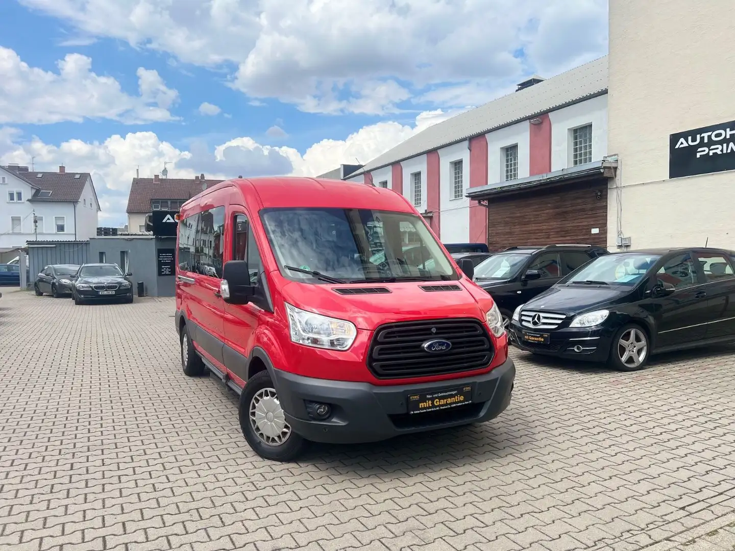 Ford Transit 350 L3+1. HAND+5 SITZER+LIFT+WESBASTO SH Rojo - 1