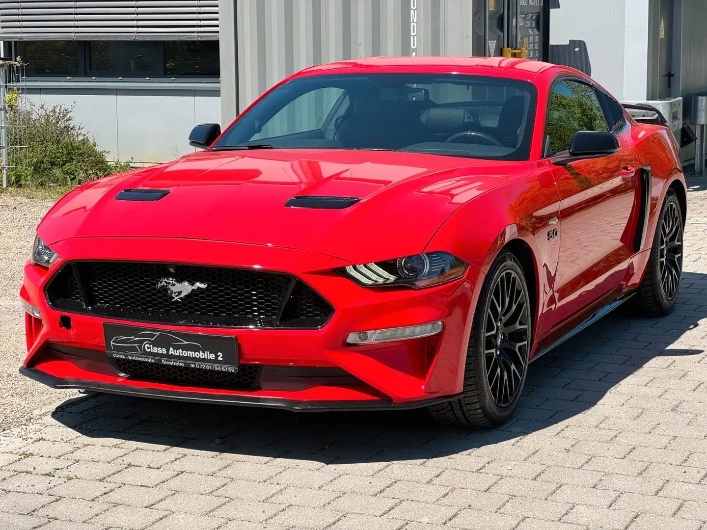 Ford Mustang 5,0 V8 GT Sternenhimmel/Carbon /RFK/NAVI Красный - 2