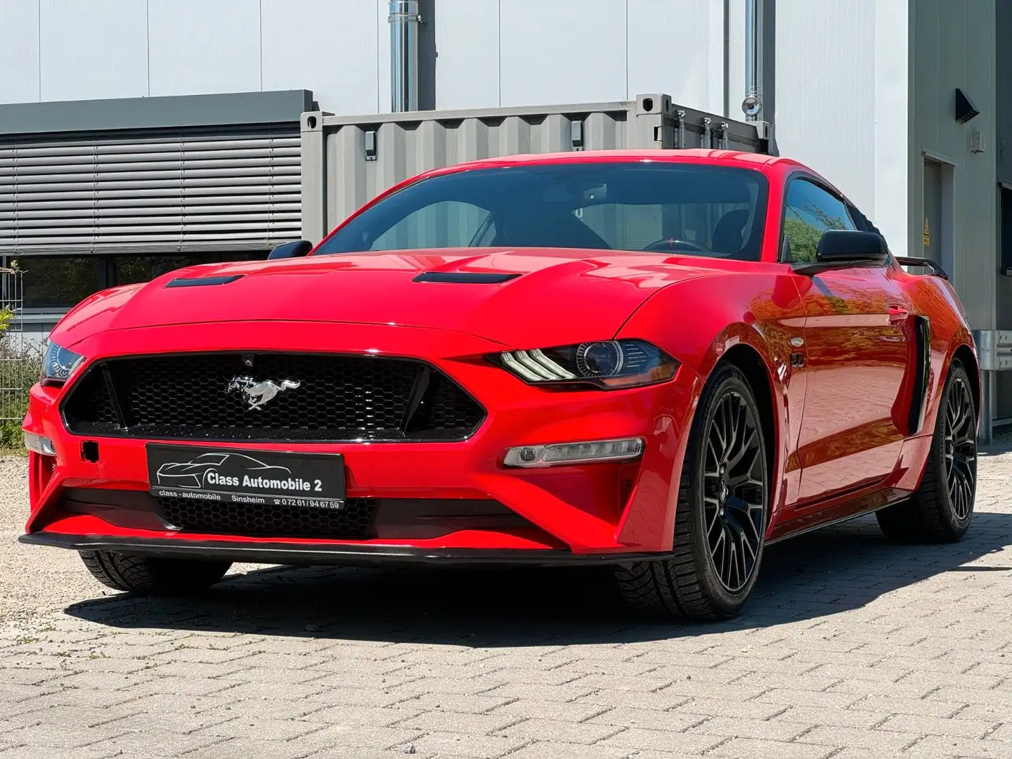 Ford Mustang 5,0 V8 GT Sternenhimmel/Carbon /RFK/NAVI Красный - 1