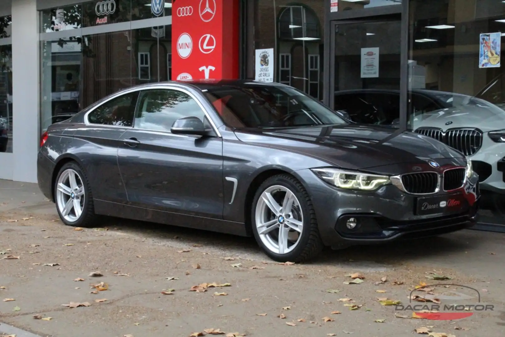 BMW 430 430dA Coupé Gris - 1