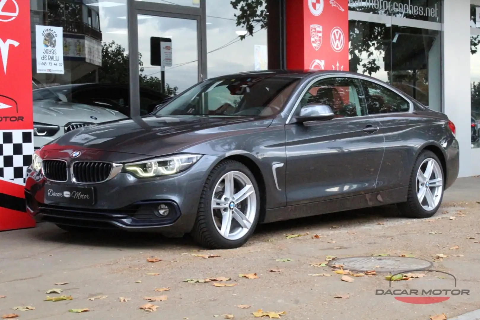 BMW 430 430dA Coupé Gris - 2