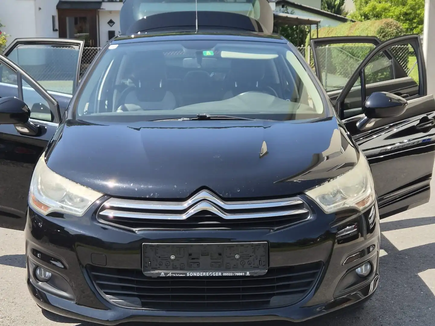 Citroen C4 C4 1,4 VTi Attraction Attraction Schwarz - 2
