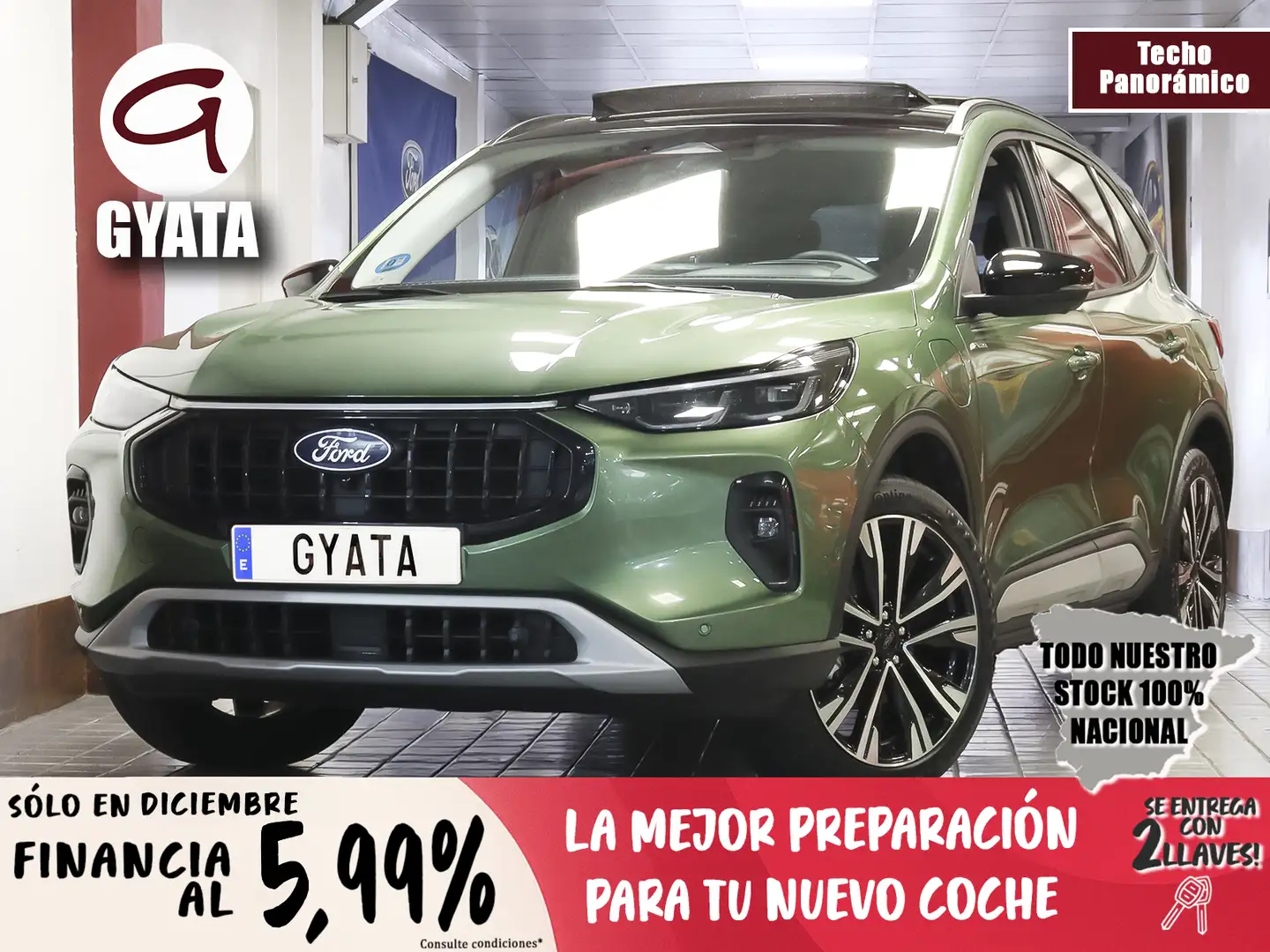 Ford Kuga 2.5 Duratec PHEV Active X 4x2 Verde - 1
