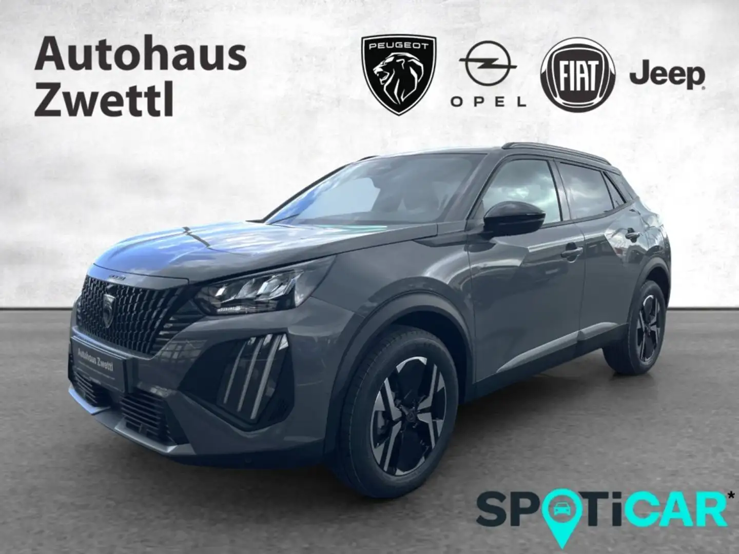 Peugeot 2008 Allure Turbo PT 100 Grau - 1