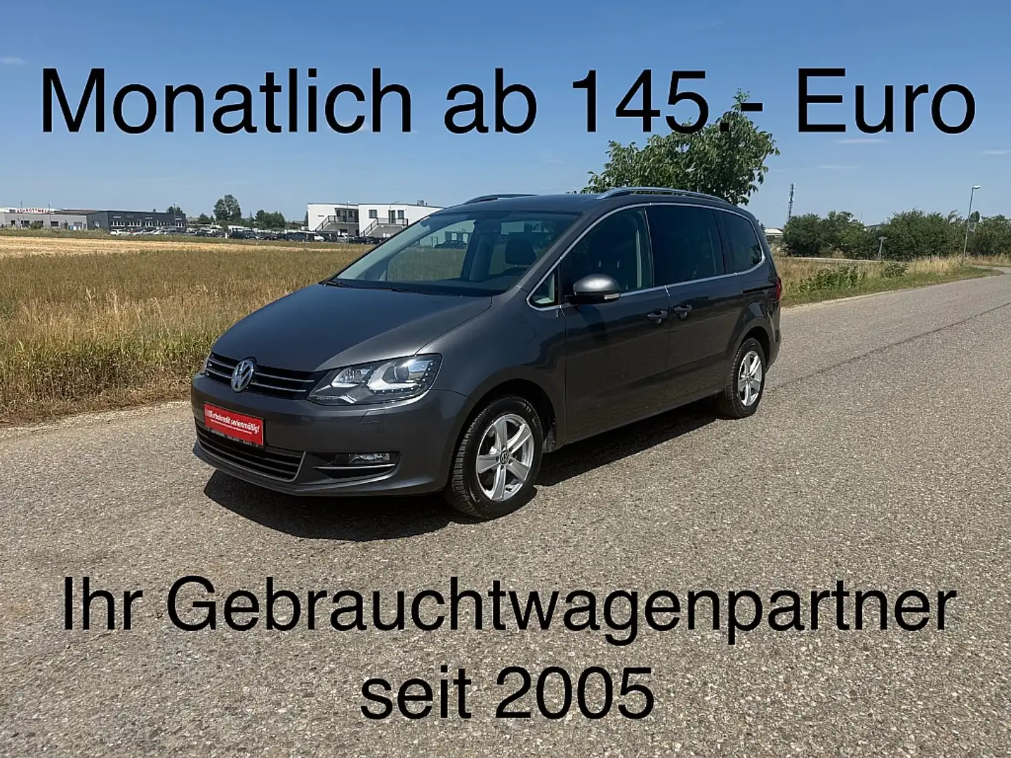 Volkswagen Sharan Sky BMT 2,0 TDI DPF 4Motion ** 7 Sitzer ** Grijs - 1