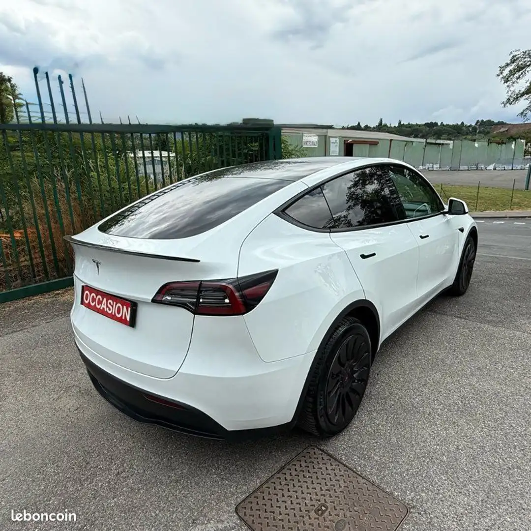 Tesla Model Y Propulsion Standard Blanc - 2