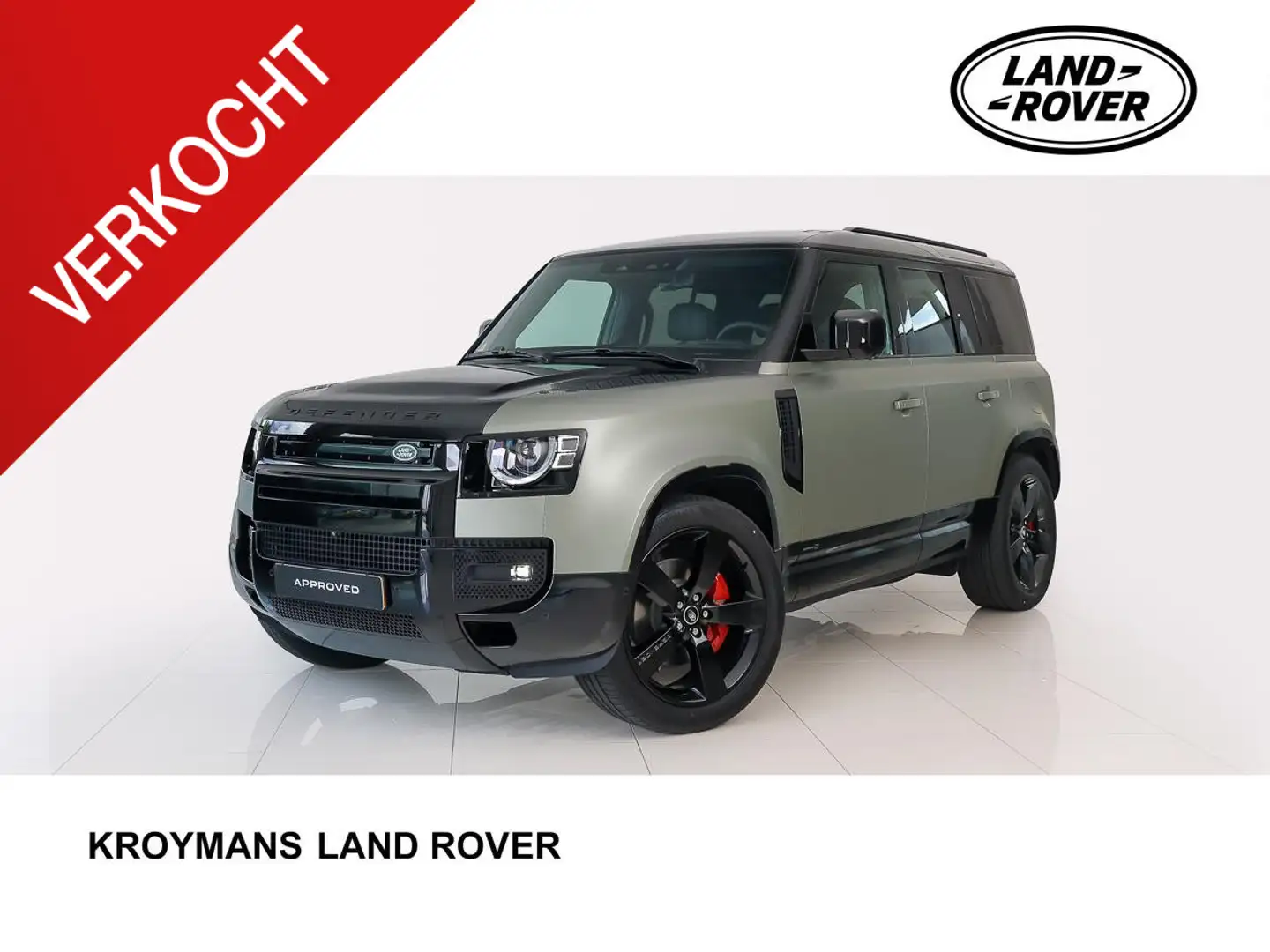 Land Rover Defender 110 2.0 P300e 110 X | Torque Vectoring & Active Di Groen - 1