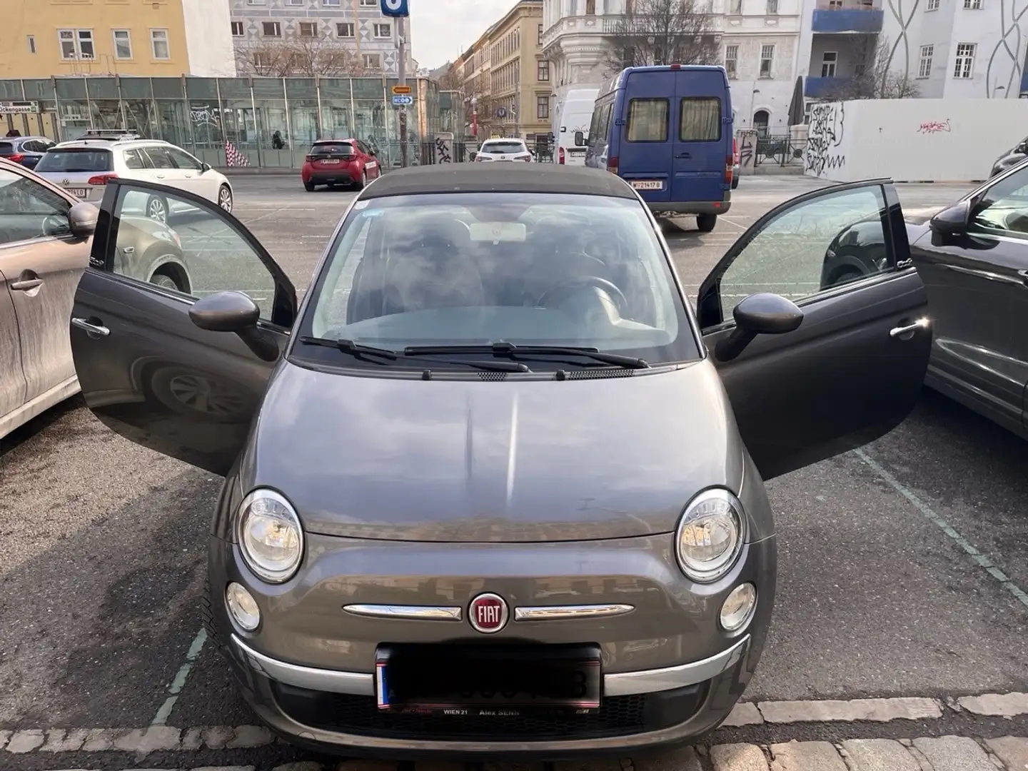 Fiat 500C 500C 1,2 69 500S S Grau - 1