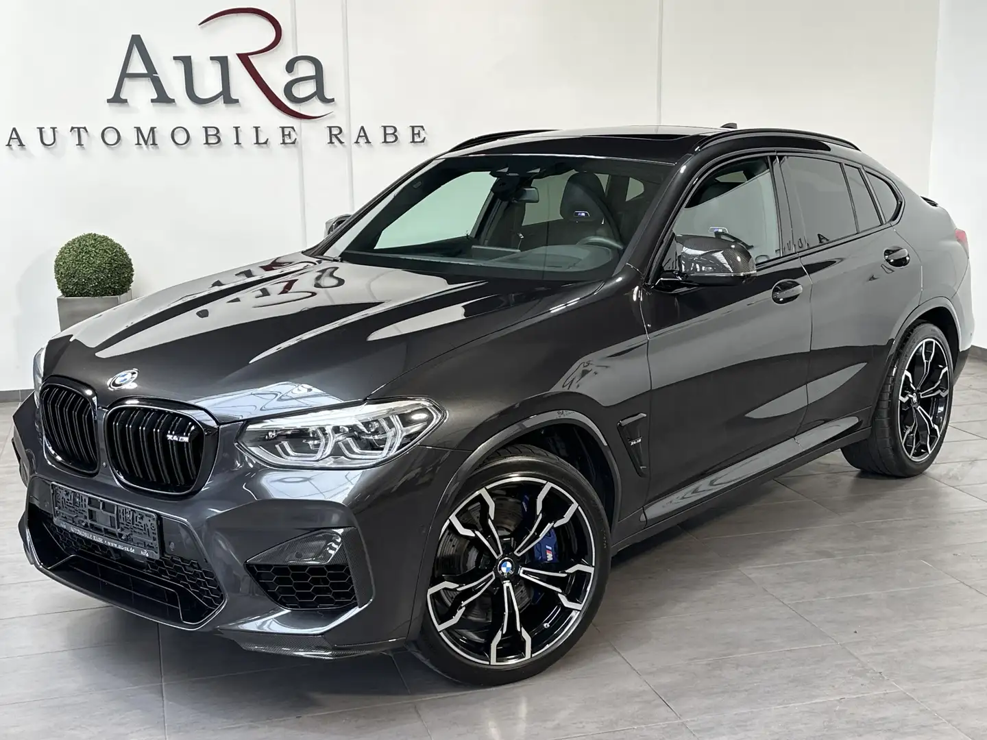 BMW X4 M Competition NAV+LED+HEADUP+PANO+360°+21ZOLL Grey - 1