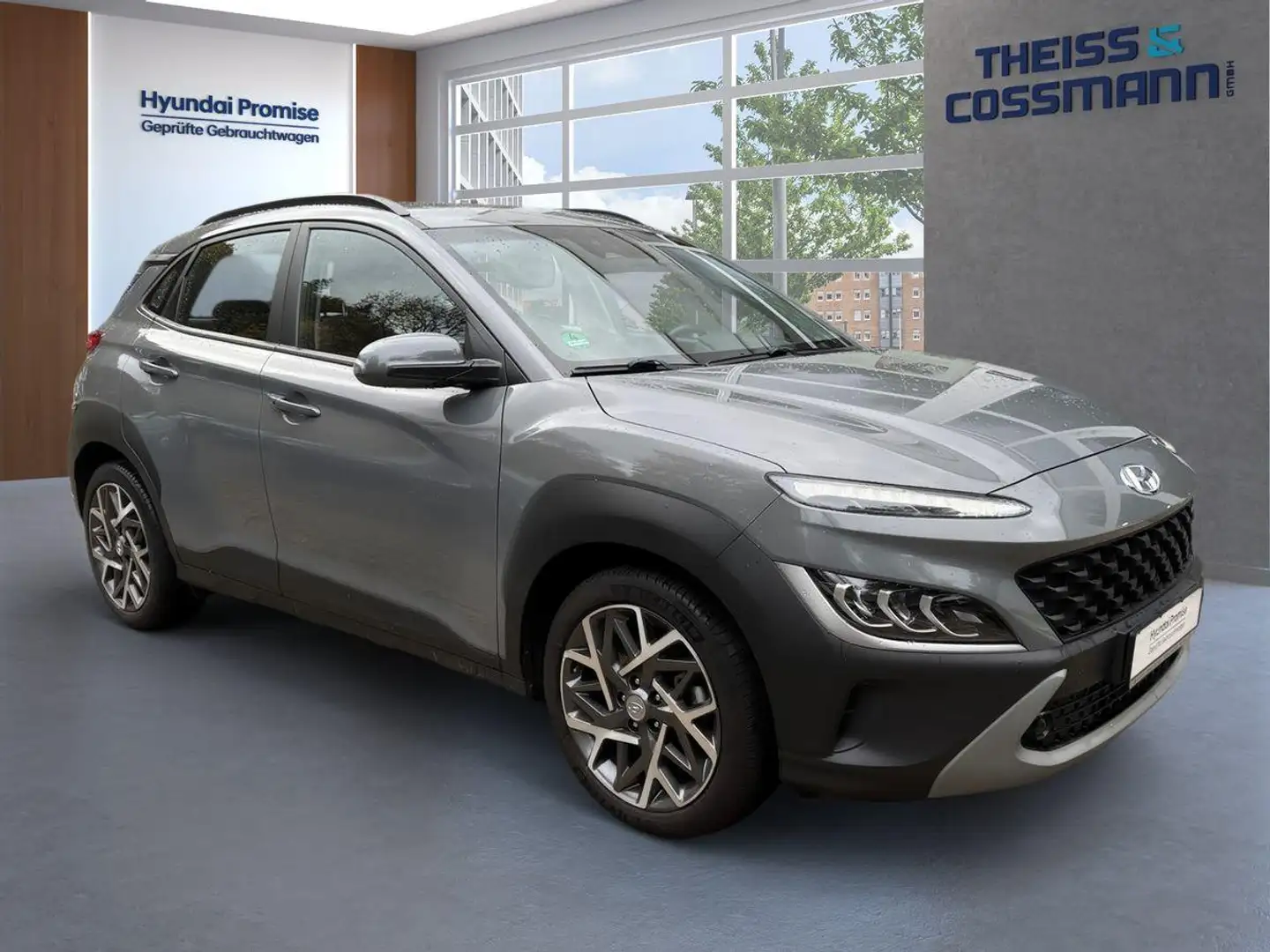 Hyundai KONA Hybrid DCT TREND LED-Lichtpaket, Navi-Paket Gris - 2