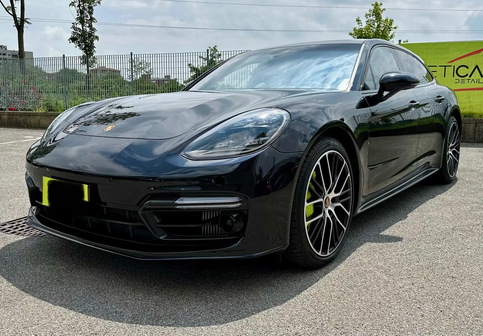 Porsche Panamera Turbo S e-hybrid Sport Turismo Burmester Carbon Nero - 1