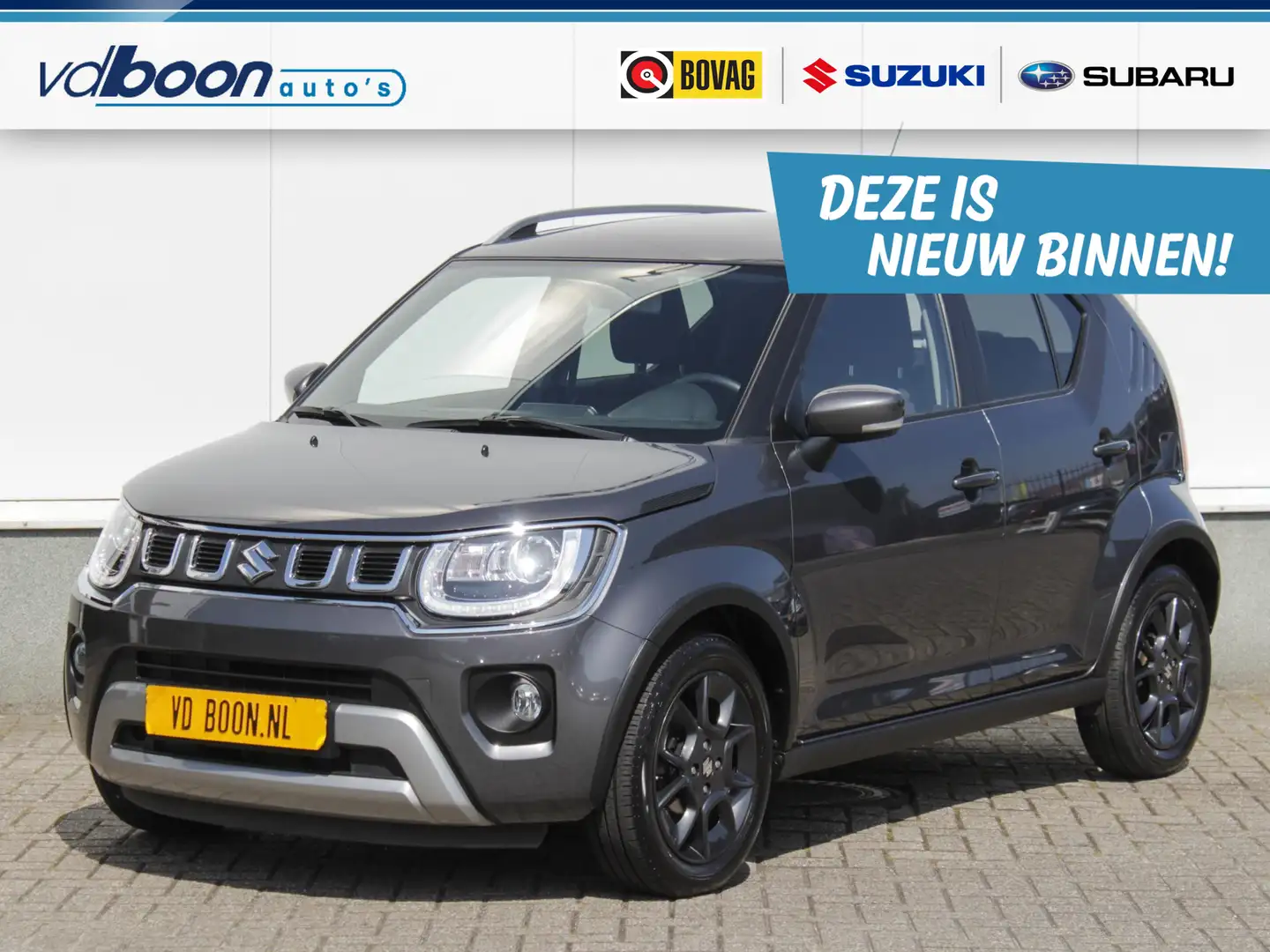 Suzuki Ignis 1.2 Smart Hybrid Style | Navi | Cruise | Clima | C Grijs - 1