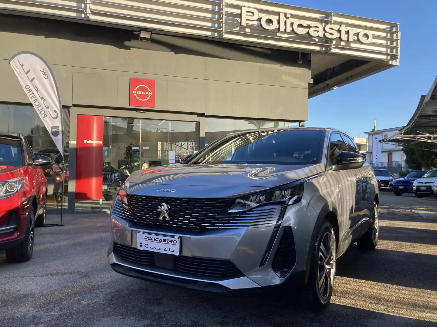 Peugeot 3008 1.5 bluehdi Allure NAVI FULL-LED PELLE TELECAMERA Grau - 1