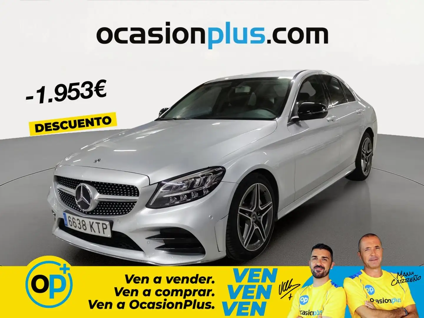 Mercedes-Benz C 220 220d 9G-Tronic Gris - 1