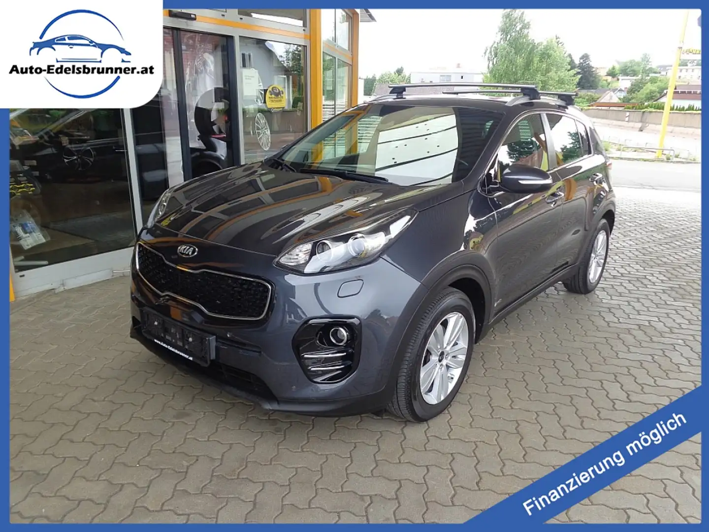Kia Sportage 2,0 CRDI AWD Gold Aut.**VOLLAUSSTATTUNG** Grau - 1