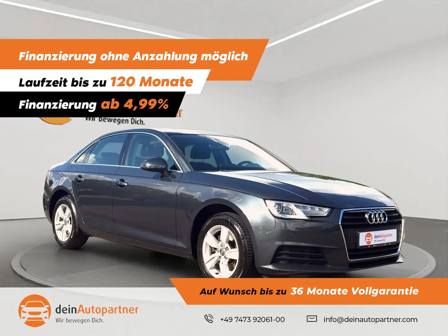 Audi A4 1.4 TFSI NAVI/BI-XENON/PDC/SHZ/TEMPOMAT Gris - 1