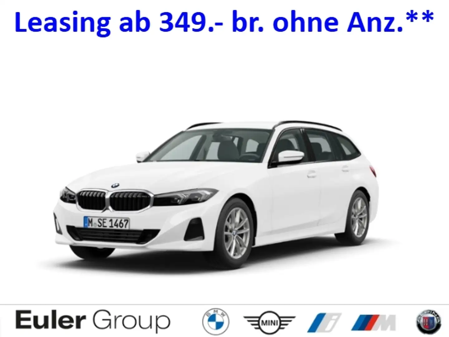 BMW 318 i Tour Navi PDC Kamera LED Komf-Zug Sitzh Alu Alar Weiß - 1