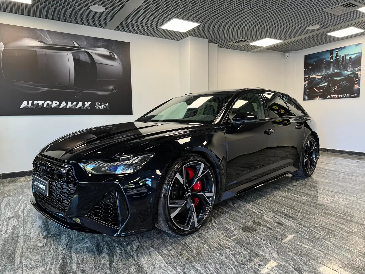 Audi RS6 AVANT FRENI CARBOCERAMICA, B&O, TETTO, IVA ESPOSTA Nero - 2