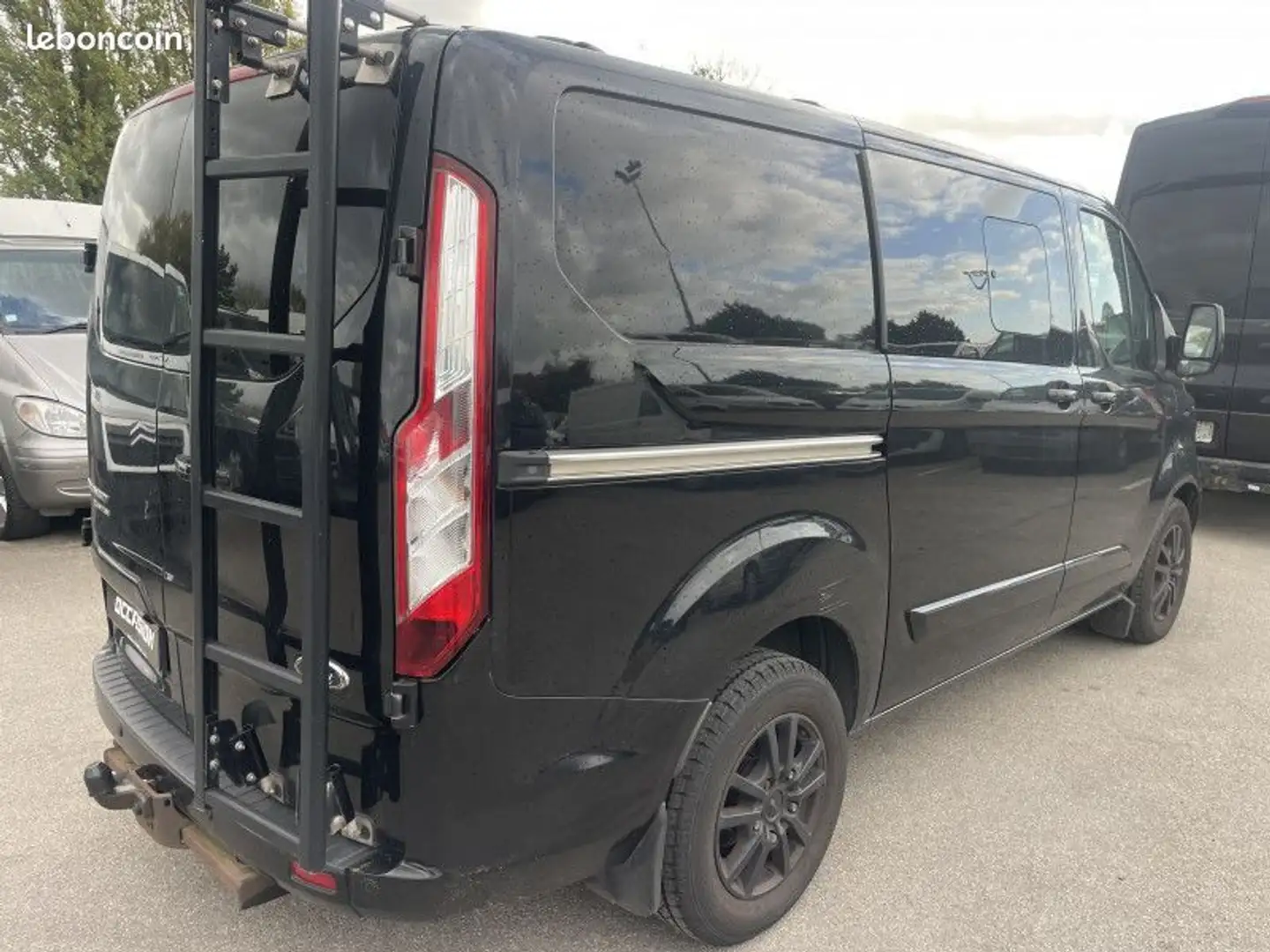 Ford Transit Custom TRANSIT FG 290 L1H1 2.0 TDCI 170 CABINE APPROFONDIE SPORT Noir - 2