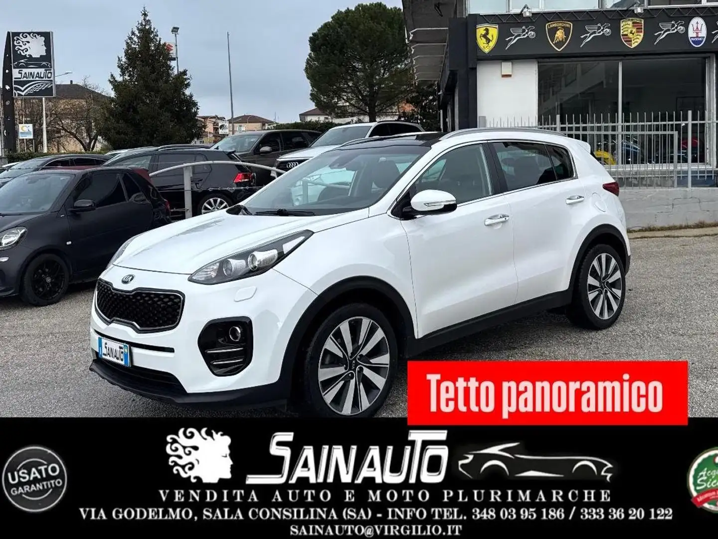 Kia Sportage Kia Sportage 1.7 CRDI TETTO NAVI GARANZIA Bianco - 1