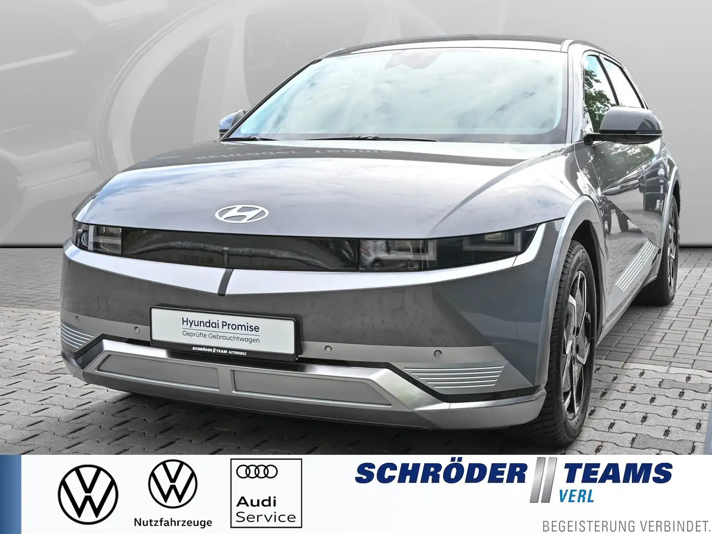 Hyundai IONIQ 5 Elektro 72,6kWh Techniq FRÜHLINGSAKTION Grau - 1