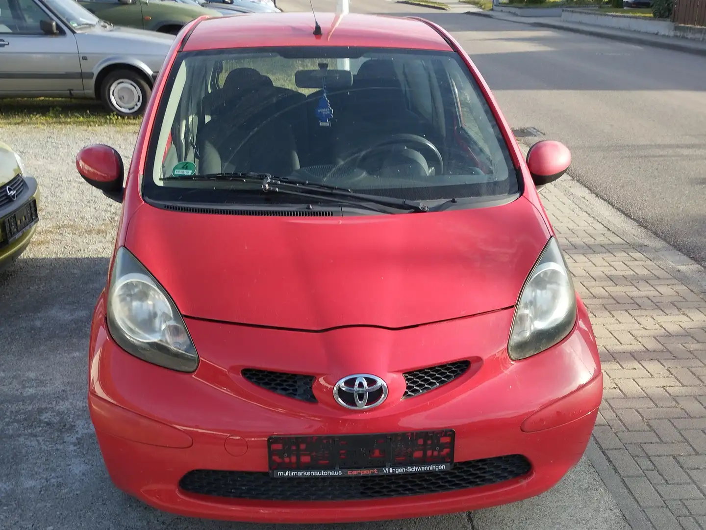 Toyota Aygo Club Tüv bis 10 / 2025 Klima Kırmızı - 1