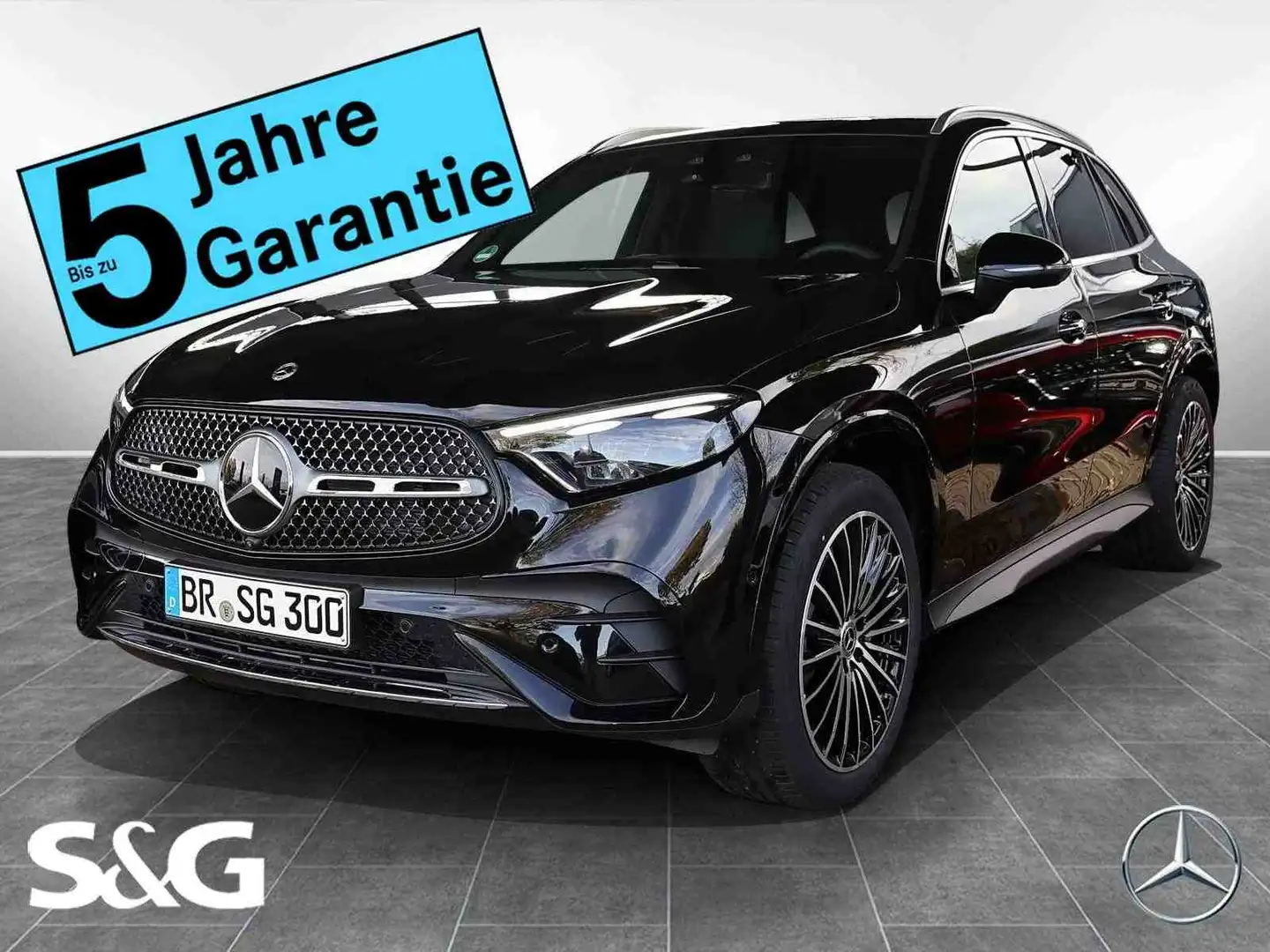 Mercedes-Benz GLC 450 d 4M AMG 360°+DIG-LED+Pano+AHK+Distronic Schwarz - 1