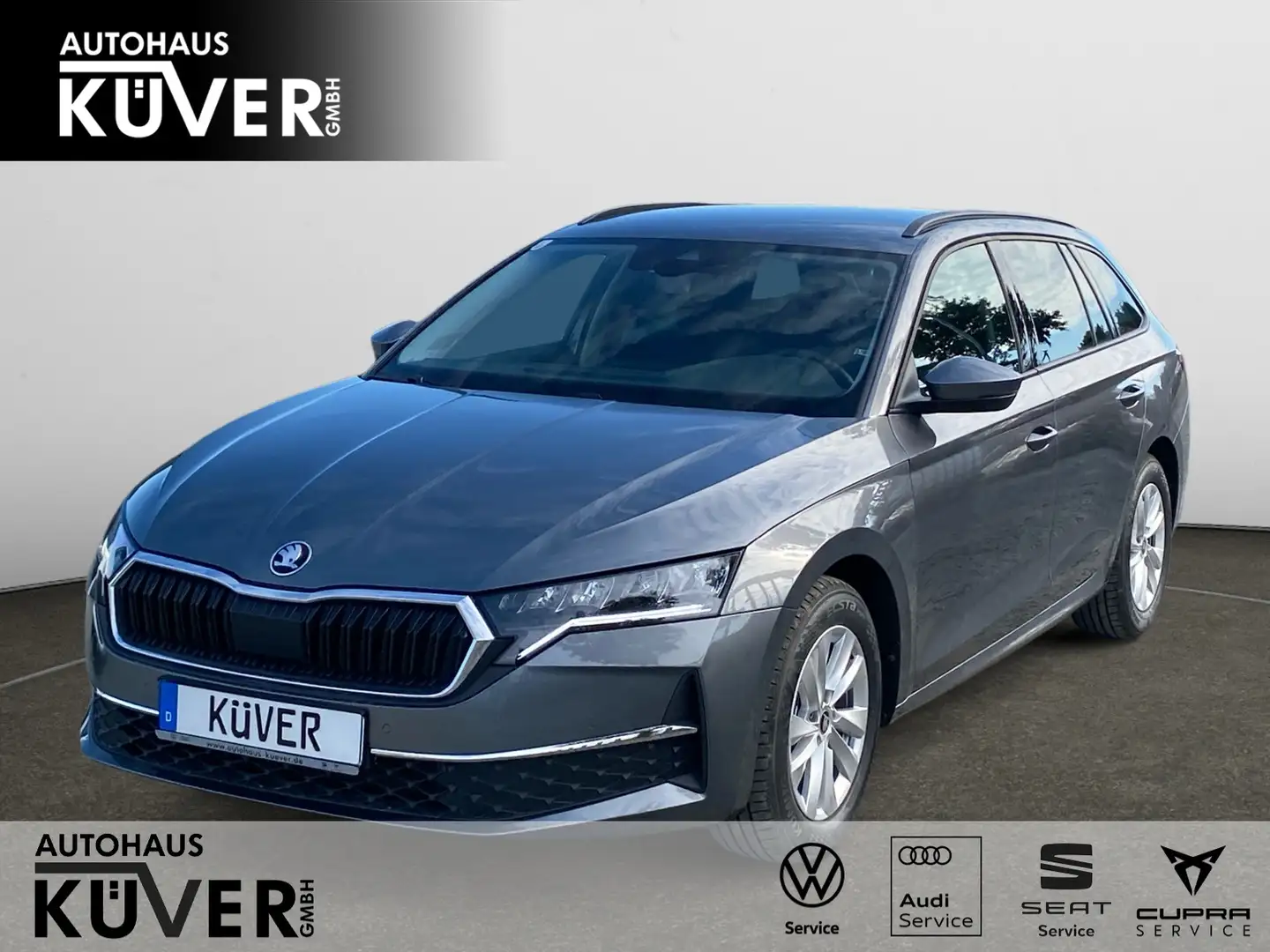 Skoda Octavia Combi Selection 2,0 TDI DSG Navi+ACC+AHK Grau - 1