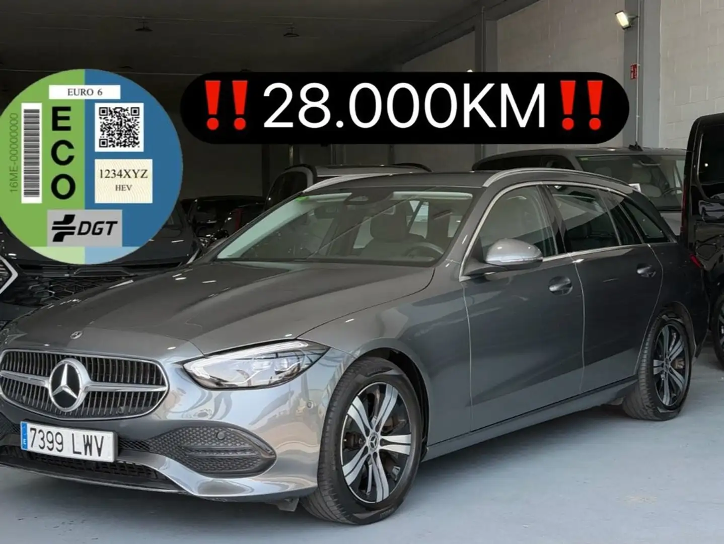 Mercedes-Benz C 220 d Estate Gris - 1