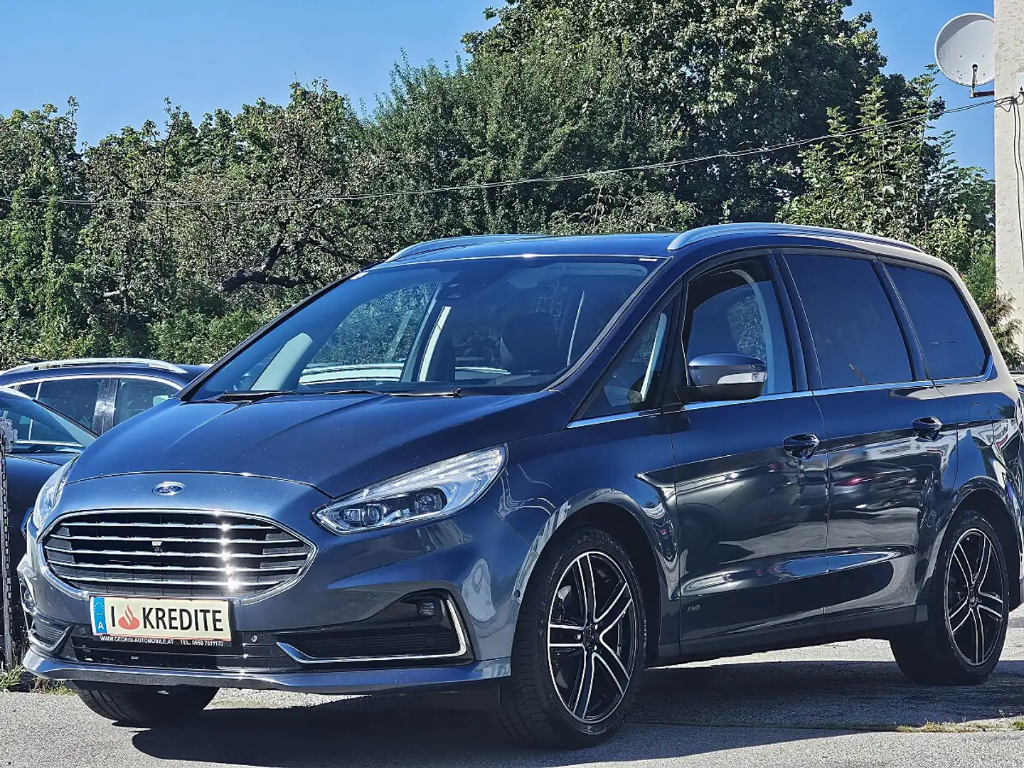 Ford Galaxy 2,0 EcoBlue SCR AWD-Allrad Titanium Aut.7-Sitze... Blau - 2