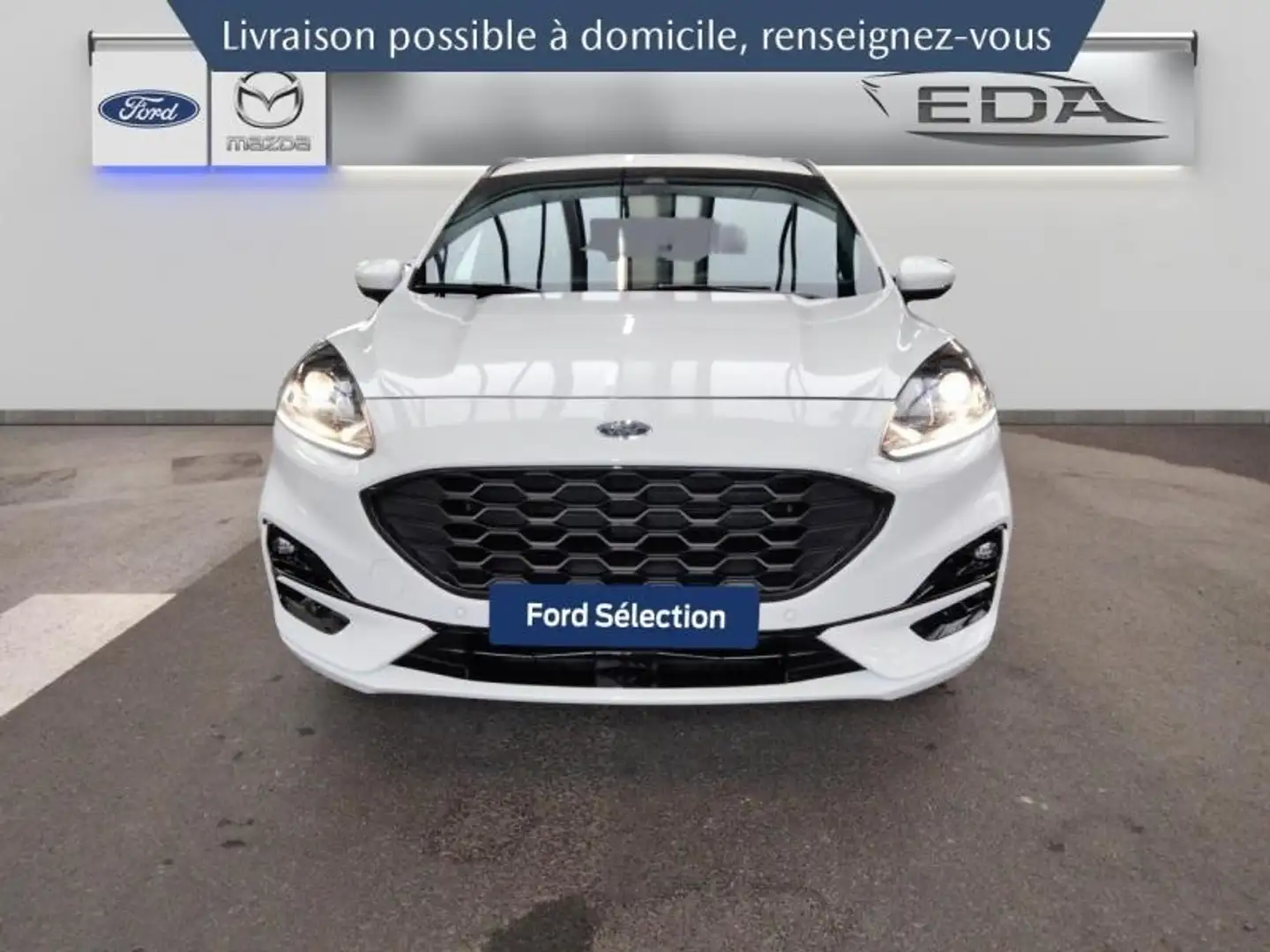 Ford Kuga 2.5 Duratec 190ch FHEV E85 ST-Line BVA Blanc - 2