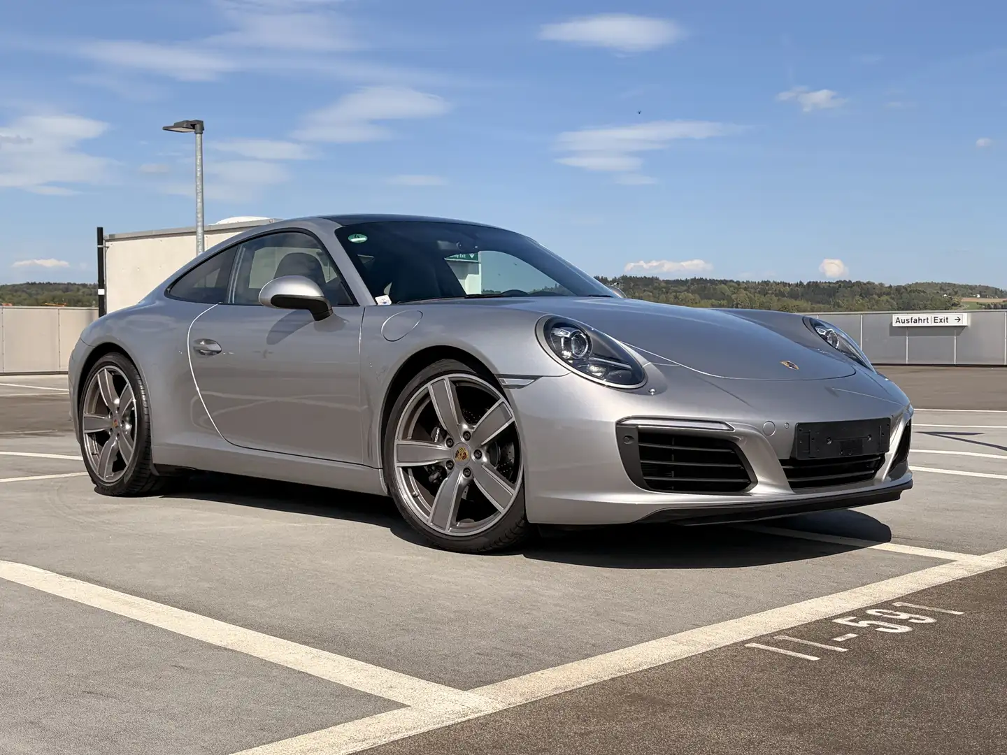 Porsche 991 911 Carrera 2 Coupé PDK - GT-Silber - TOP ZUSTAND! Silber - 1