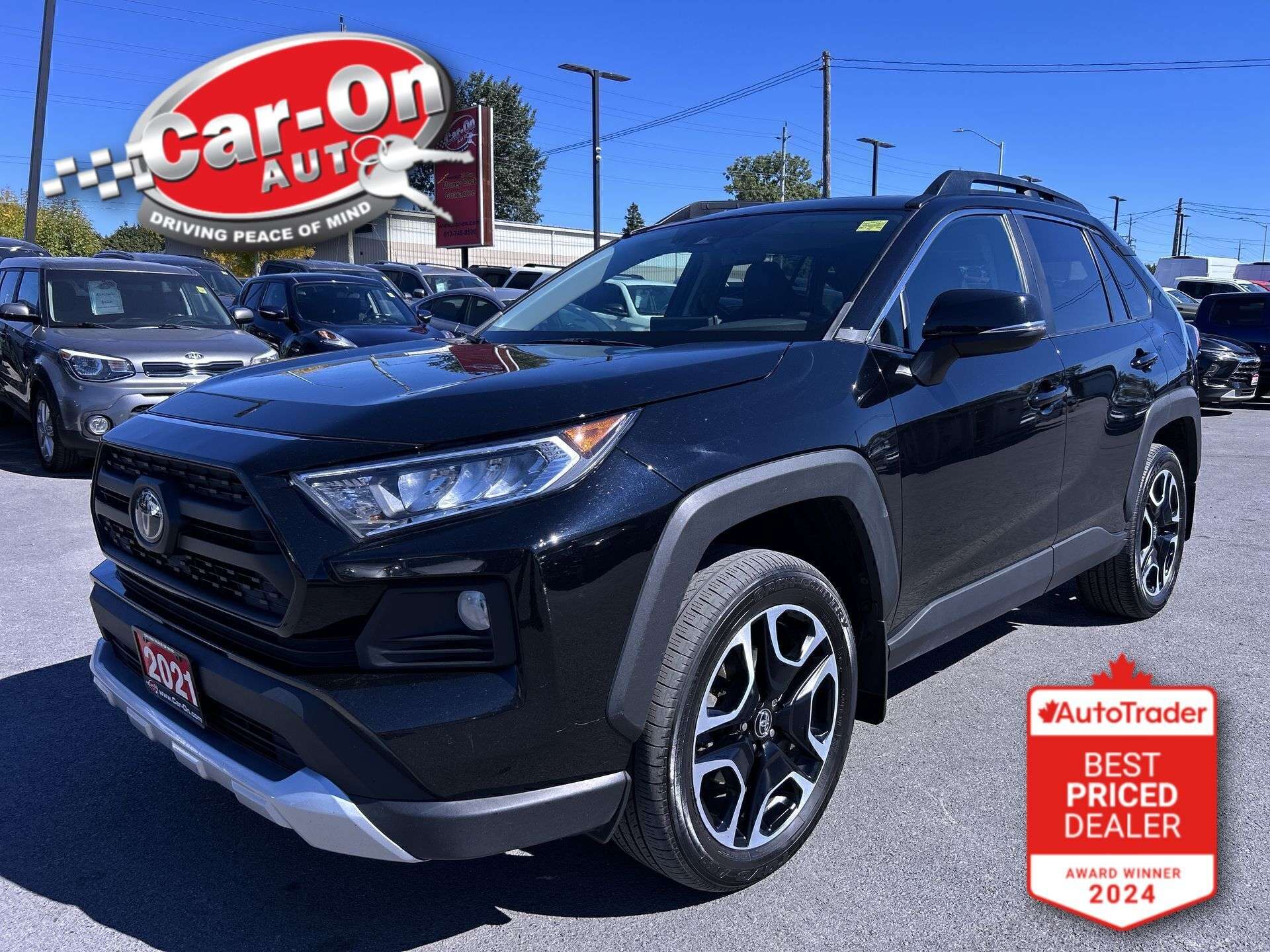 Black 2021 Toyota RAV4 SUV / Crossover All-Wheel Drive Automatic