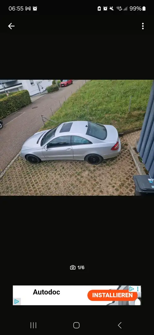 Mercedes-Benz CLK 240 CLK Coupe 240 Elegance Zilver - 2