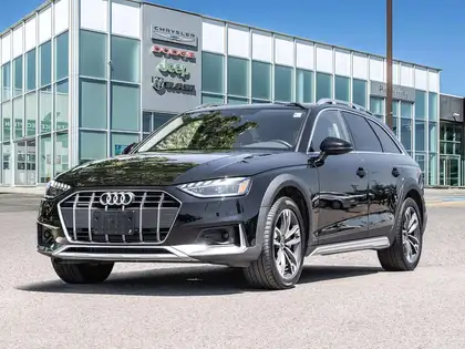 Black 2023 Audi A4 Allroad Wagon All-Wheel Drive 7-Speed Dual Clutch