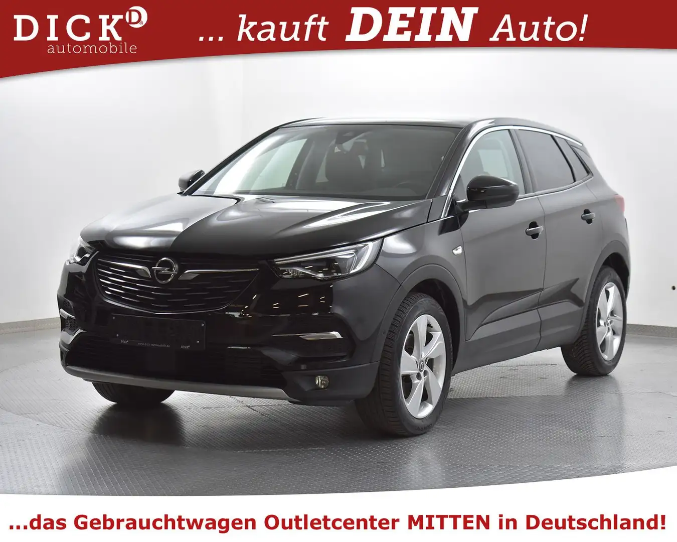Opel Grandland X 1.2 Aut. Innov PANO+KAM+BILED+4x SHZ crna - 2