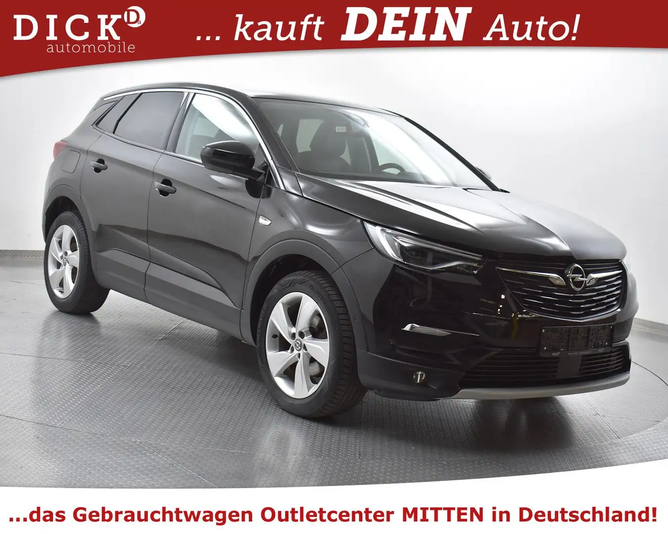 Opel Grandland X 1.2 Aut. Innov PANO+KAM+BILED+4x SHZ crna - 1
