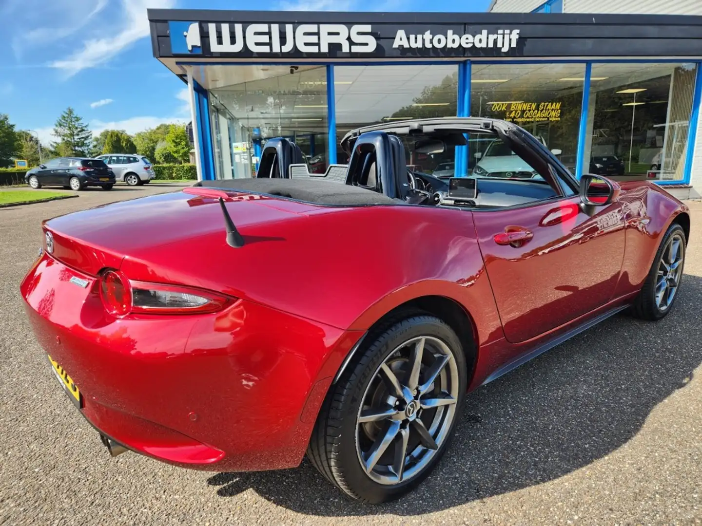 Mazda MX-5 2.0 160pk GT-M, NL auto, Leder, Navi, Clima, Keyle Rot - 2