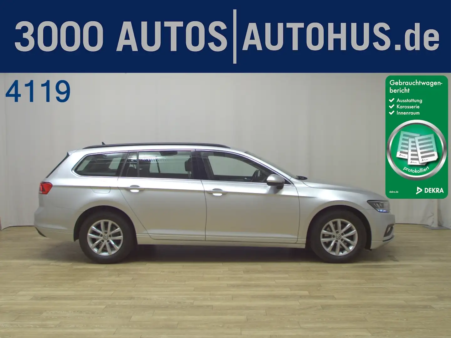 Volkswagen Passat Variant 2.0 TDI BMT Business AHK Navi LM Argent - 1