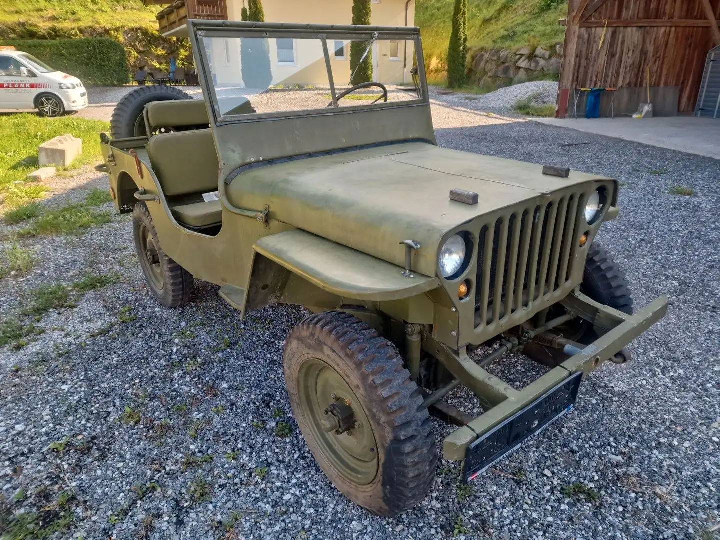 Jeep Willys Overland Truck 4x4 Green - 2