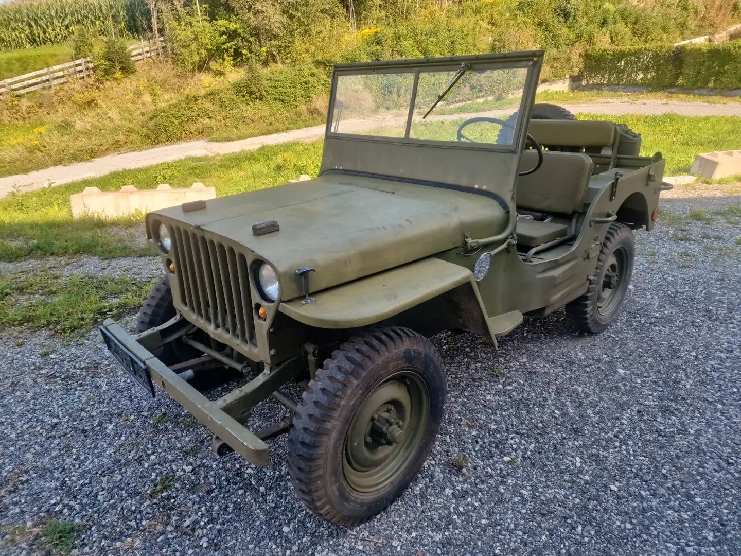 Jeep Willys Overland Truck 4x4 Green - 1