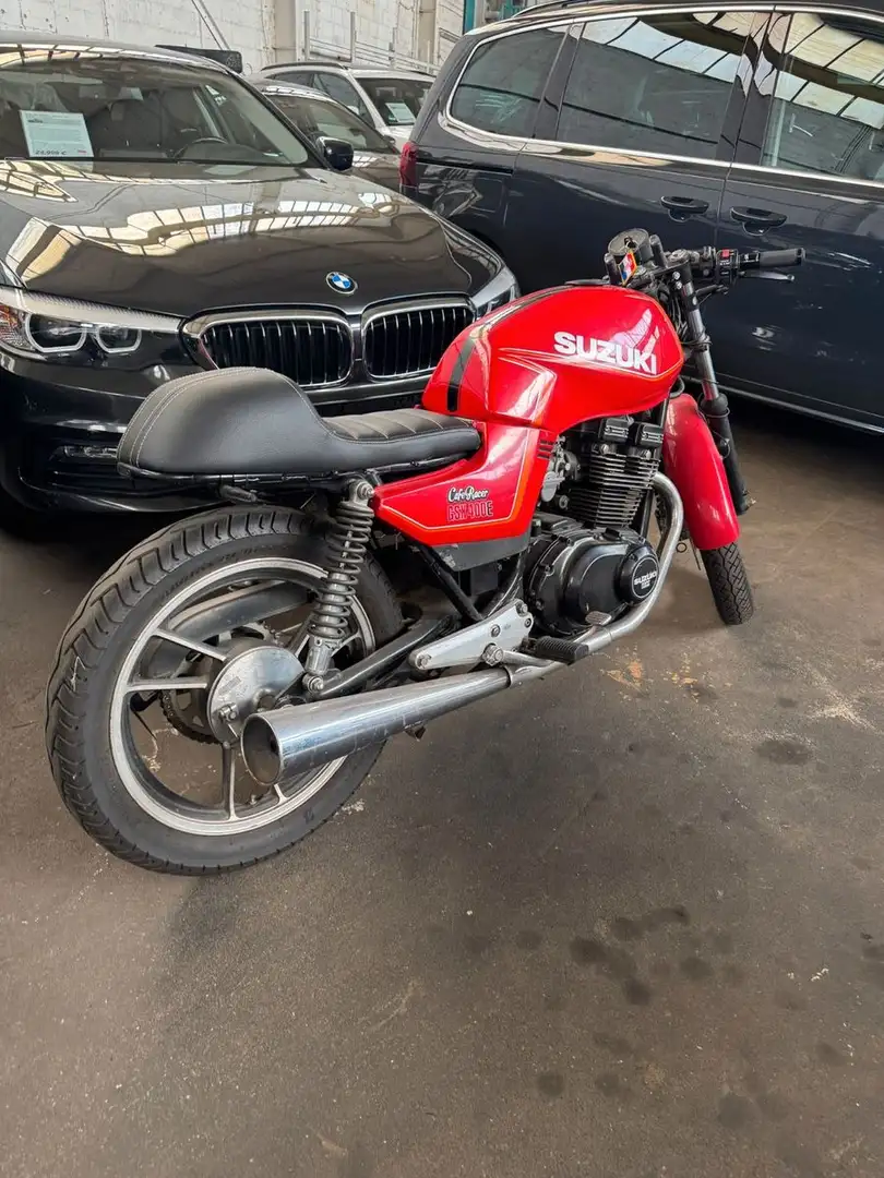 Suzuki GSX 400 E  Cafe Racer Umbau Rood - 1