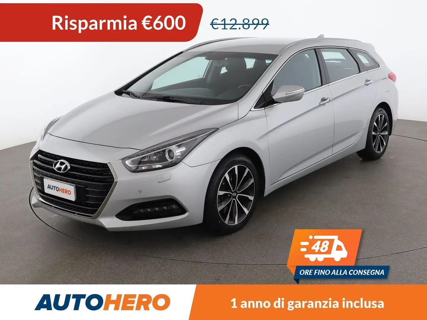 Hyundai i40 1.7 CRDi Business 141 CV 7DCT Grigio - 1