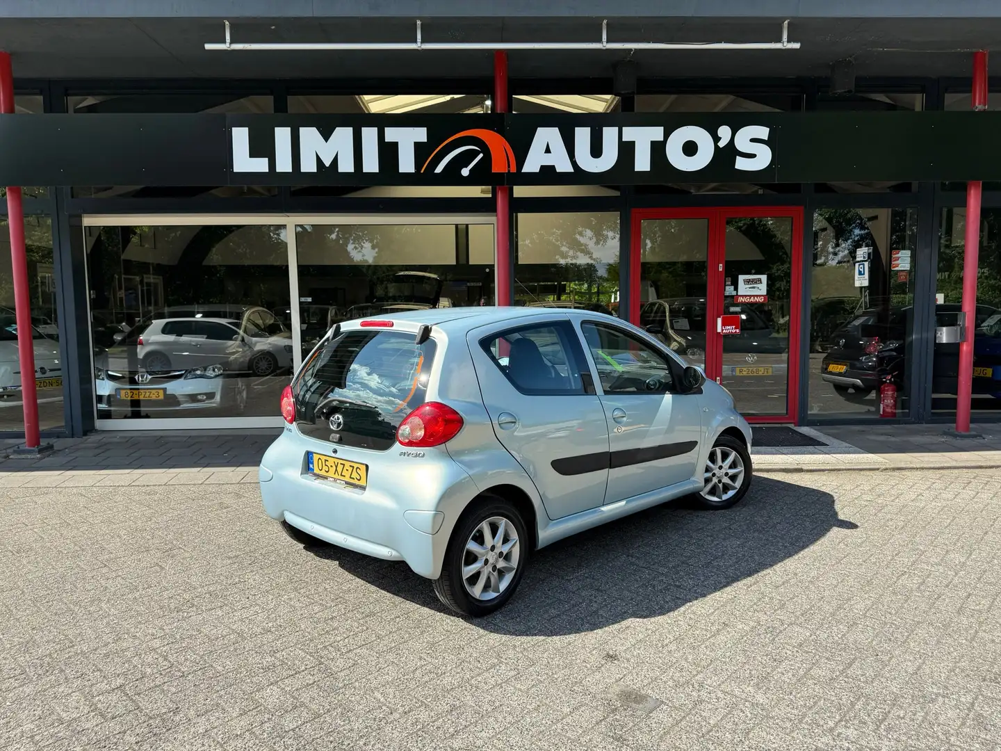 Toyota Aygo 1.0-12V + Airco/El.ramen/Pdc/Leder/Nap/Apk Niebieski - 2