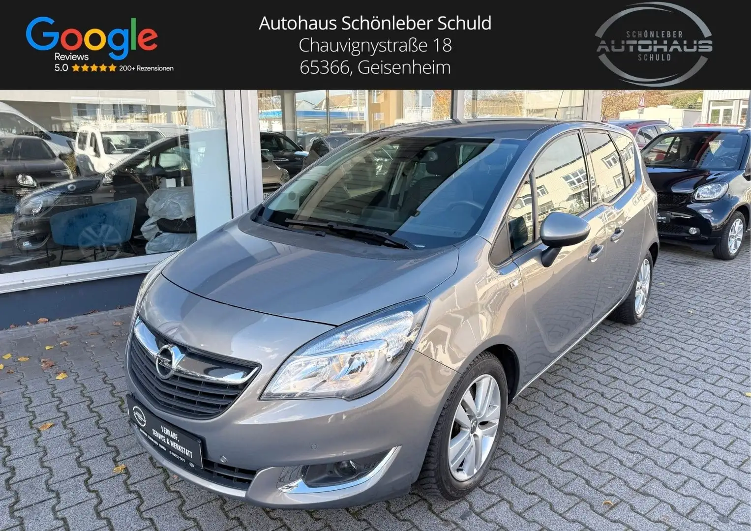 Opel Meriva B Style *AUTOM.*SITZH*KAMERA*4 REIFEN NEU Grau - 1